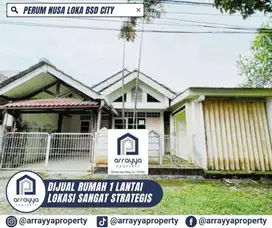 RUMAH 1 LANTAI LUAS DI NUSA LOKA BSD ,ARB30,