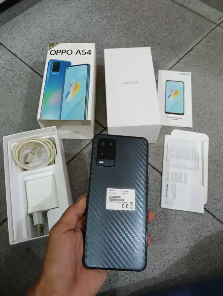 Oppo A54 4/64 Seken masih mulus banget dan masih terawat
