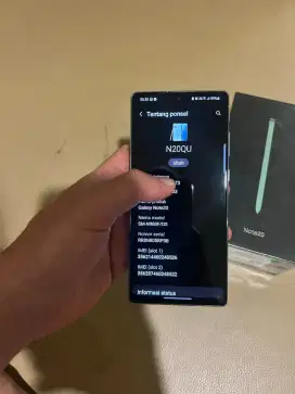 Samsung Note 20 5g 8/256 Sein
