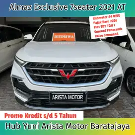 Almaz Exclusive 7Seater KM44RB PjkBaruTGN1 Istimewah Warna Putih