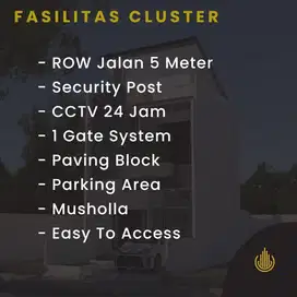 Rumah 2 Lantai 3 KT / 2 KM Dekat Stasiun LRT Ciracas, di Jakarta Timur