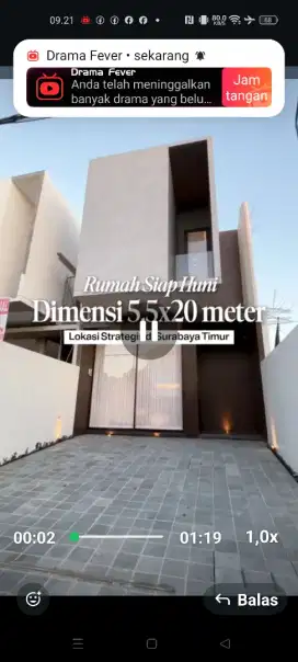 DIJUAL RUMAH BARU FULL FURNISHED DI MOJOARUM DKT DHARMAHUSADA, UNAIR