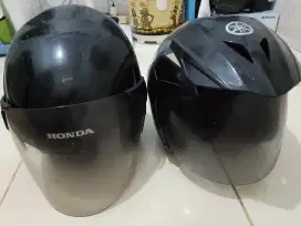 Helm yamaha aerox 155 & helm honda new