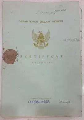 Tanah Pekarangan Dijual