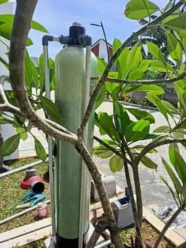 Saringan air filter penjernih air sepaket, penjernih air rumahan