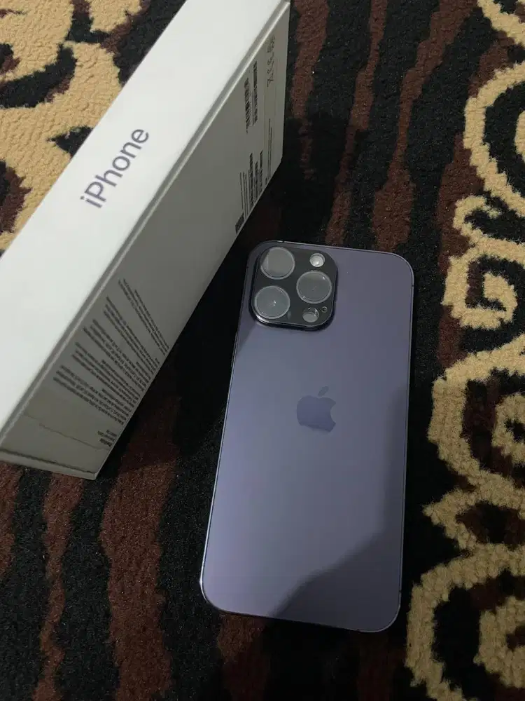 DIJUAL CEPAT IPHONE 14 PRO MAX MULUS SEPERTI BARU