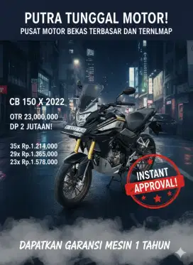 Mau touring tapi takut pegel? CB 150 X yang ini adalah solusi terbaik!