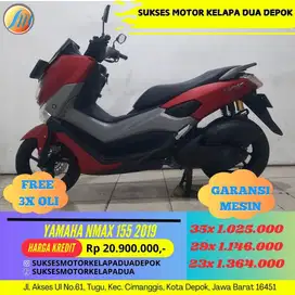 YAMAHA NMAX 155 2019 CASH/KREDIT DP MULAI 500RB AJA