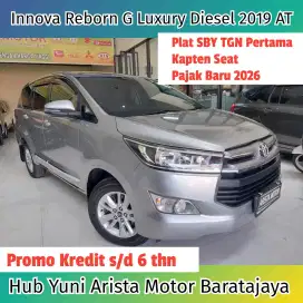 Innova Reborn G Diesel Luxury Pjk2026 TGN1 IRITBBM SiapPakai Terawat