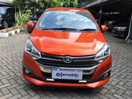 DP MURAH Daihatsu Ayla 1.2 R Bensin-MT 2018 Orange CKOIB