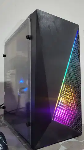 PC GAMING Editing Full Set Monitor AMD A10 5800K RAM 8GB SSD VGA 2GB
