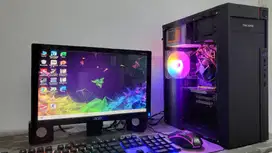 PC Gaming Editing Full Set Monitor Intel Core i5 RAM 8GB VGA 2GB DDR3