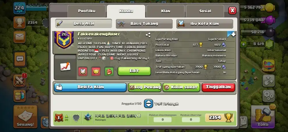 Klan Coc Level26 Ch10