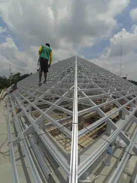 Bongkar Renovasi Atap Dgn Baja Ringan BIMA TRUSS Paling MURAH