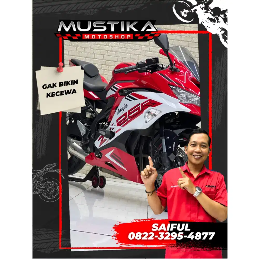 Odo 2rb Istimewa!!Kawasaki ZX25R ABS 2021 Full Paper Mulus-Mustika