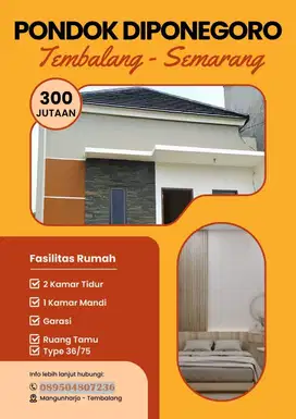 HUNIAN SIAP HUNI DI TEMBALANG VIEW CANTIK
