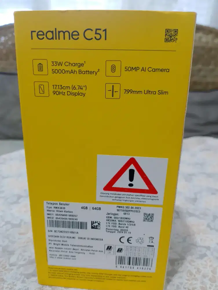 Jual cepat hp realme C51