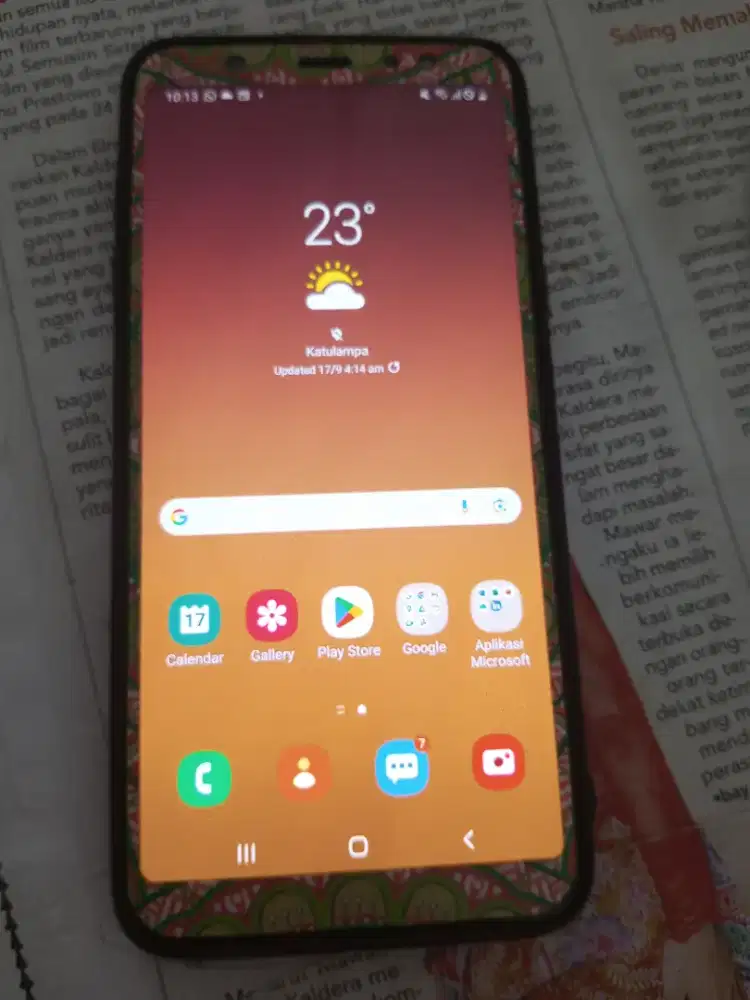 Samsung galaxy A6+