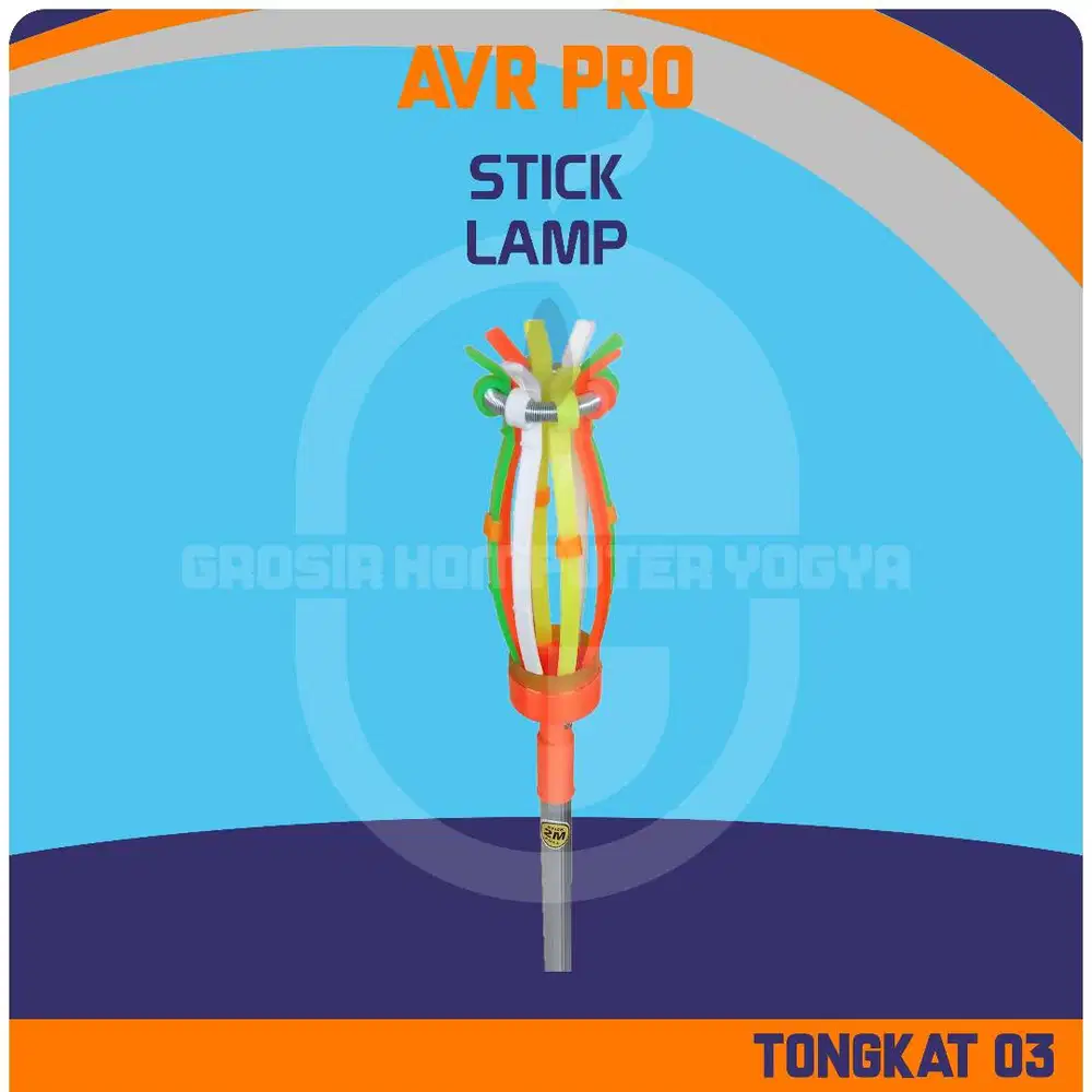 AVR Pro Stick Lamp Tongkat Pengganti Lampu Universal 123cmv