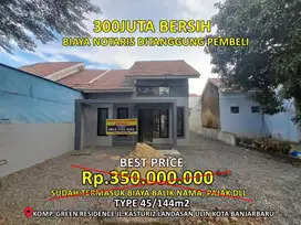 rumah siap huni type 45 di cluster mewah GREEN RESIDENCE