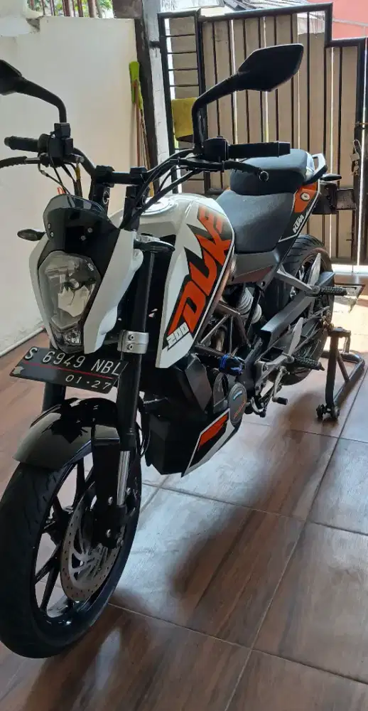 Di Jual KTM DUKE 200 th 2017