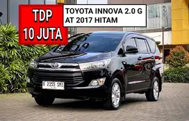 TOYOTA INNOVA 2.0 G AT 2017 HITAM PROMO MURAH DP MINIM 10 JUTA