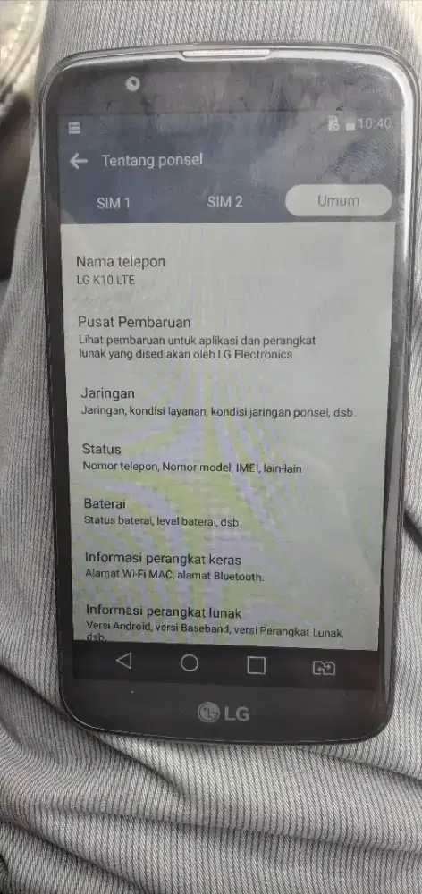 Handphone LG K10 LTE