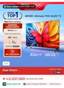 TCL Ultimate QLED TV V5C
