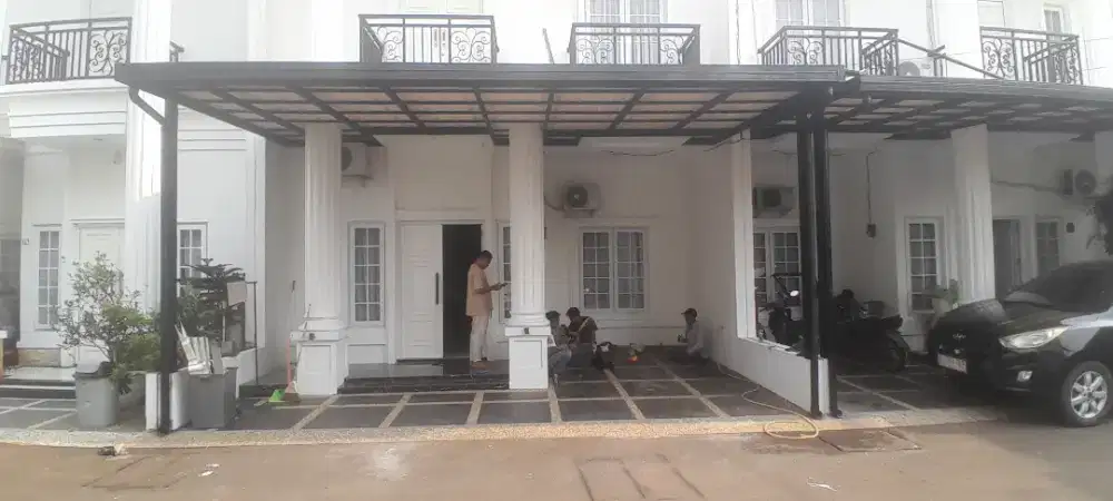 Kanopi carport bahan bajaringan