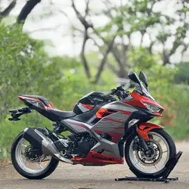 KAWASAKI NINJA 250 FI ABS MDP ORANGE 2018 KM LOW PAJAK PANJANG MULUS
