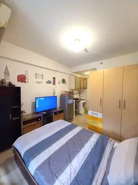 Gak Usah Pusing Pindahan! Studio Furnished Siap Huni di Green Bay Plui