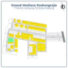 Investasi Tanah Kedungrejo Dekat Tol Malang – SHM Harga 100 Juta