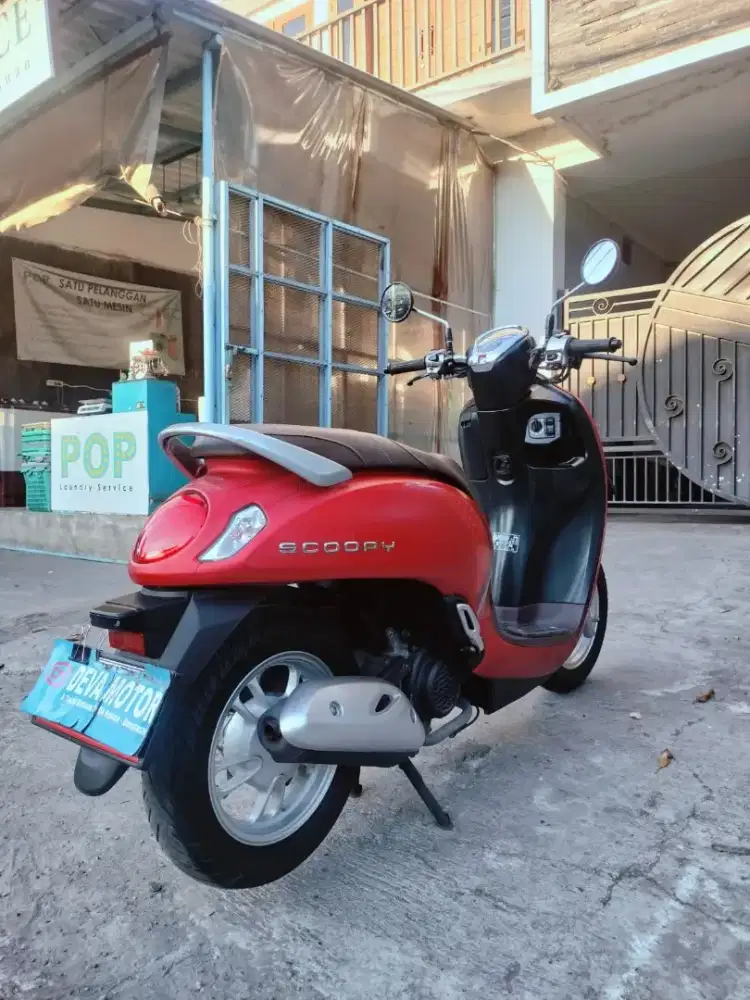 Scoopy DP 500 fi keyles Deva motor
