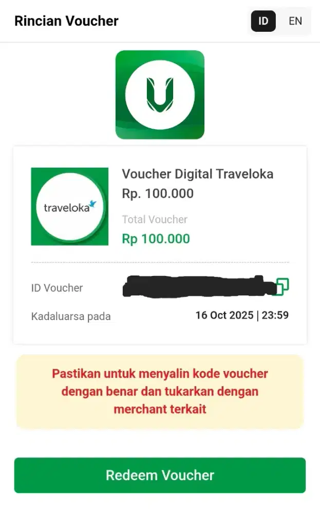 voucher Traveloka