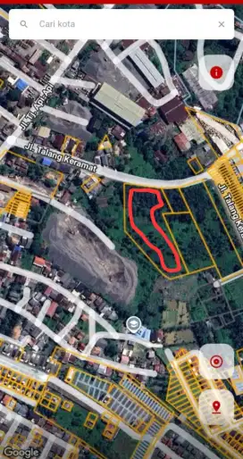 Dijual tanah kosong