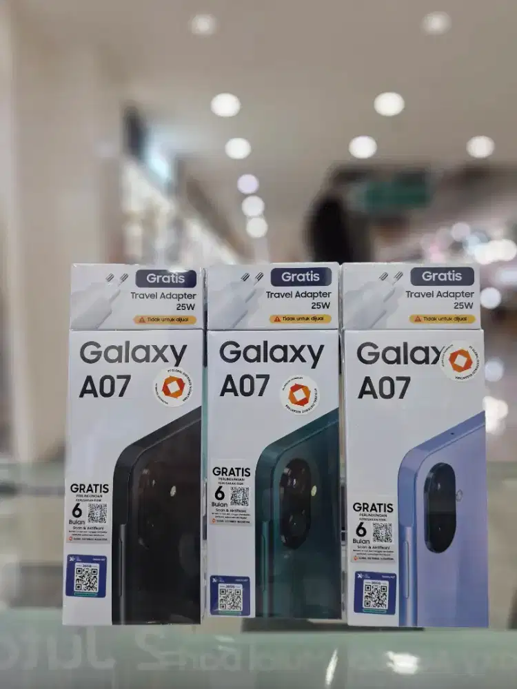 SAMSUNG GALAXY A07 FREE TEMPERED GLASS