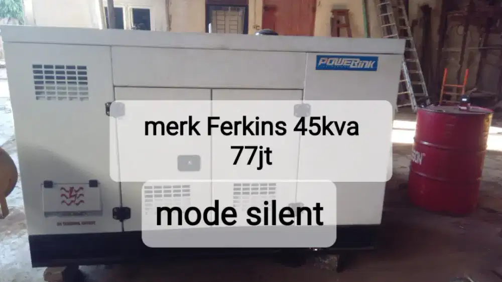 Mesin Genset siap pakai