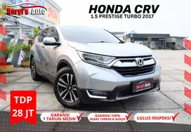 2017 Honda Crv 1.5 Turbo Prestige AT TDP 28jt