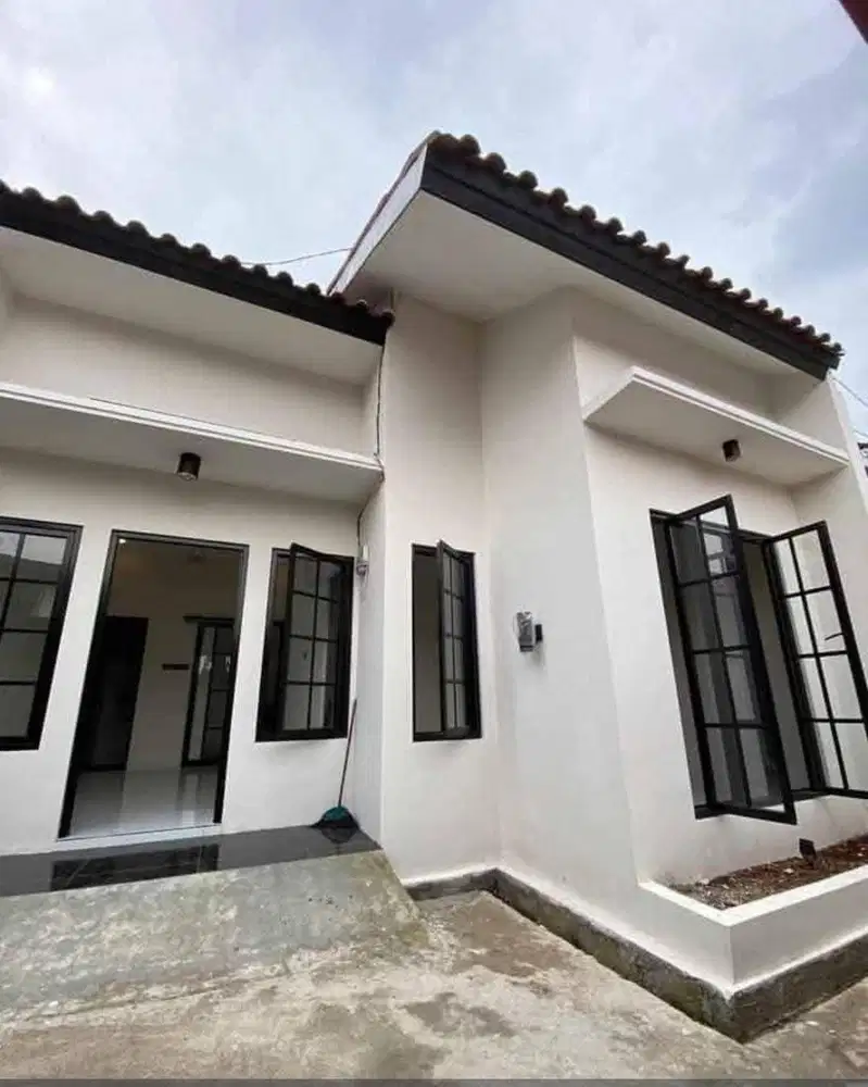 Rumah baru di jln H kimah rangkapan jaya