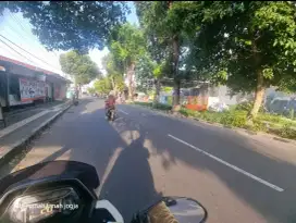 Jual tanah shm kodya tepi jln raya wirosaban
