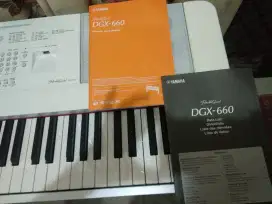 Dijual Piano Digital Yamaha DGX-660 Putih – Kondisi 99,9% Mulus