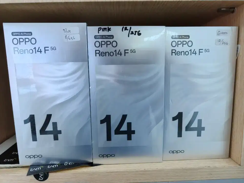 New OPPO Reno 14F 5G 12/256GB Segel 100%