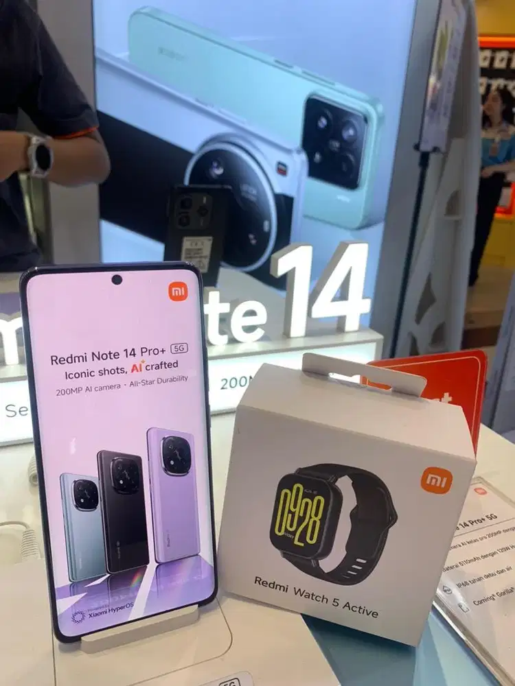 Redmi Note 14 Pro+ 5G Free Watch 5 Active