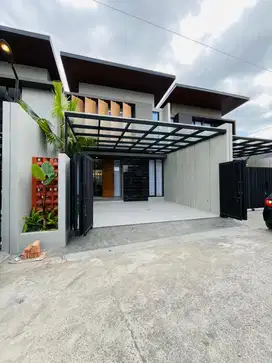 dijual rumah di sleman dekat stadion maguwo full furnished wedomartani