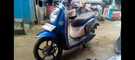 Scoopy fi 2014 plat banjarmasin