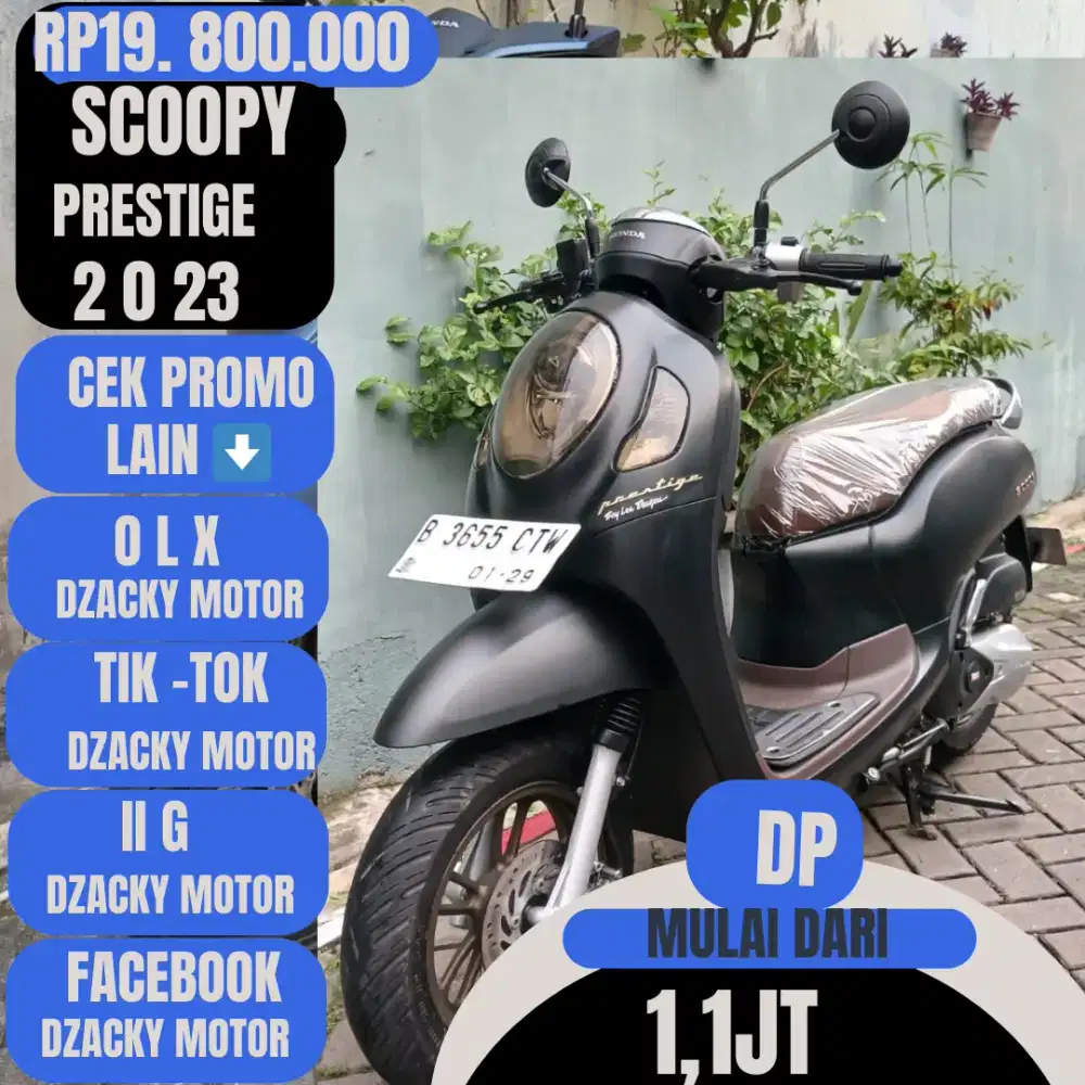 SCOOPY PRESTIGE 2025 SECOND LIKE NEW