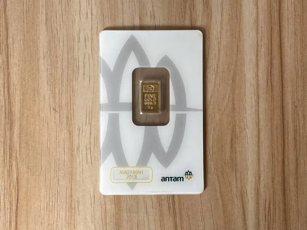 DIJUAL EMAS BATANGAN ANTAM 2GR CERTIFY