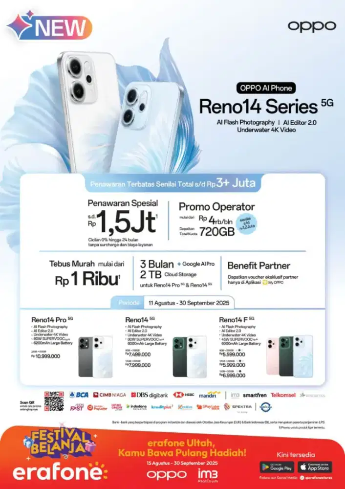 Oppo Reno 14F 8+256Gb