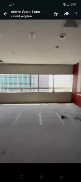 SEWA KANTOR DI JAKARTA SELATAN SUDIRMAN 236M2 FITTED 135K NEGO