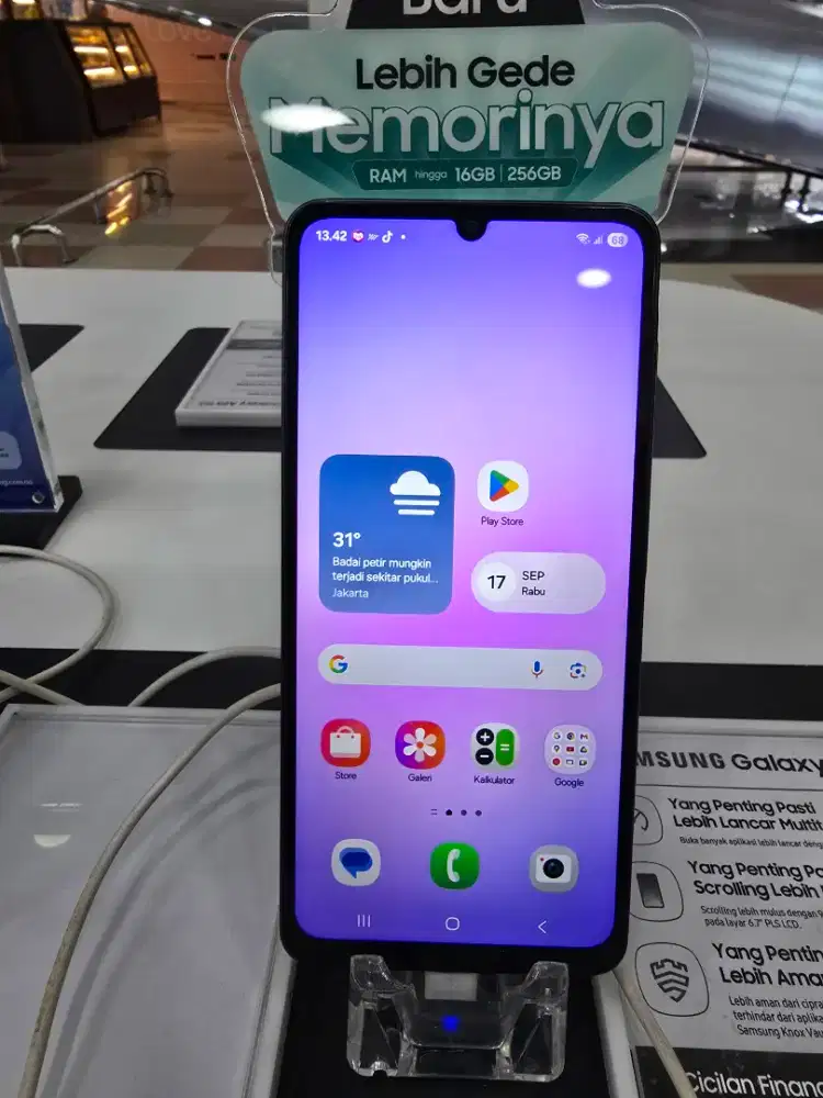 TERMURAH!! SAMSUNG A07 4/64GB GARANSI RESMI 1 TAHUN!!